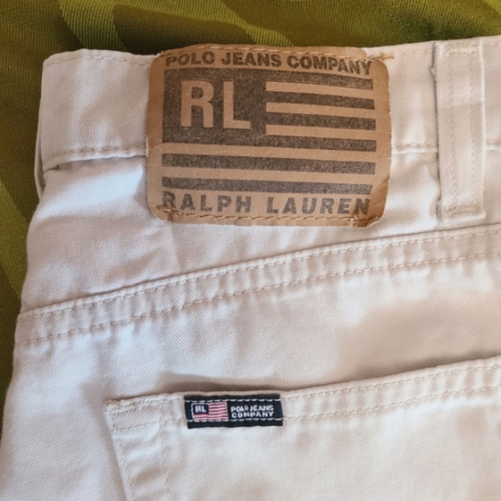 Vintage 90s Ralph Lauren Polo Jeans Co. High Rise Straight Saturday Jean, Size 4 - Picture 2 of 13